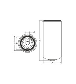 Фильтр топливный SCT ST 6039