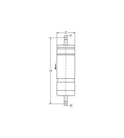 Фильтр топливный SCT ST 6085