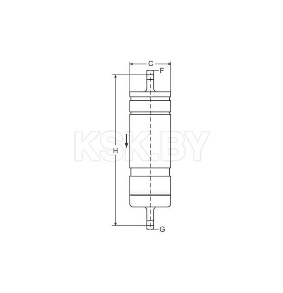 Фильтр топливный SCT ST 379 (ST 379) 