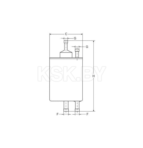 Фильтр топливный SCT ST 711 (ST 711) 