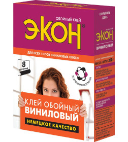 Клей обойный виниловый "ЭКОН" 200г. 