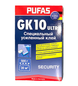 Клей обойный PUFAS Cпециальный усиленный Security GK10, 500 г