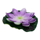 Светильник на солнечных батареях USL-S-828-PT060 PURPLE WATERLILY IP44 Uniel (UL-00011601) 