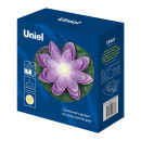 Светильник на солнечных батареях USL-S-828-PT060 PURPLE WATERLILY IP44 Uniel (UL-00011601) 