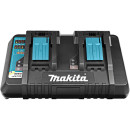 Зарядное устройство  DC18RD  (18V LXT / 2 порта / быстрое), MAKITA (630876-7) 