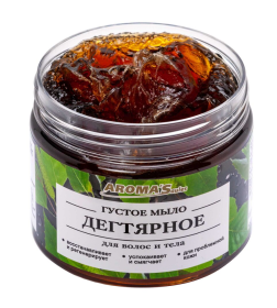 Мыло густое "Дегтярное", 250гр AROMA'Saules