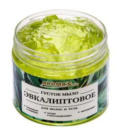 Мыло густое "Эвкалиптовое", 250гр AROMA'Saules