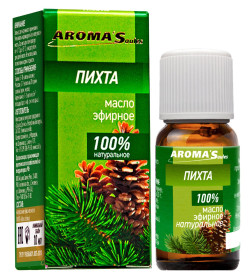 Эфирное масло "Пихта" натуральное,10 мл AROMA'Saules