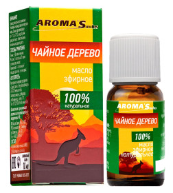 Эфирное масло "Чайное дерево" натуральное,10 мл AROMA'Saules