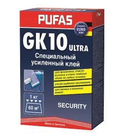 Клей обойный PUFAS Cпециальный усиленный Security GK10, 500 г