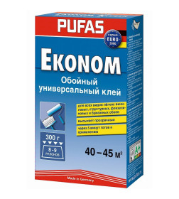 Клей обойный PUFAS Эконом универсальный, 300 г