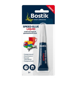 Клей секундный BOSTIK Speed Glue Liquid  2 гр