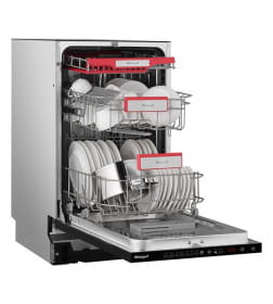 Встраиваемая посудомоечная машина Weissgauff BDW 4536 D Infolight