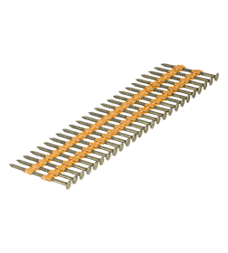 Гвозди для пнев. нейлера (крашен.), длина - 50 мм, диам. - 2,9 мм, 2000 шт. Denzel