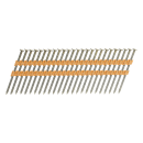 Гвозди для пнев. нейлера (крашен.), длина - 65 мм, диам. - 2,9 мм, 2000 шт. Denzel (57695) 