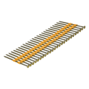 Гвозди для пнев. нейлера (крашен.), длина - 75 мм, диам. - 3,05 мм, 2000 шт. Denzel (57697) 