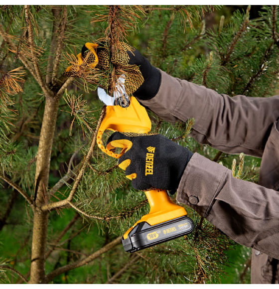 Перчатки универсальные, силиконовое нанесение, размер 10 Denzel (68000) 