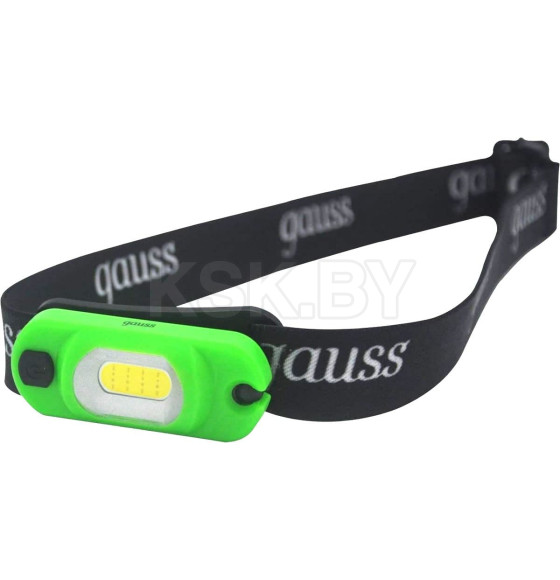 Фонарь налобный GFL408 3W 150lm Li-ion 300mAh LED Gauss (GF408) 