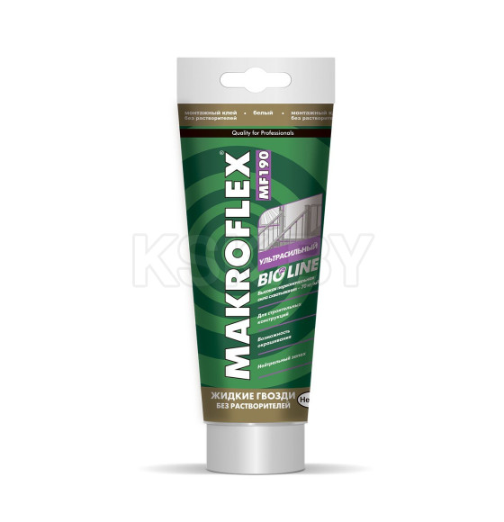 Клей монтажный Makroflex ультрасильный MF 190. Bio Line, 250 гр (2679656)