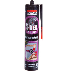 Клей монтажный Soudal T-Rex быстросохнущий бежевый, 310 мл