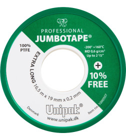 Фум лента "JUMBOTAPE" (11м*19мм*0,2мм)