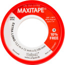 Фум лента "MAXITAPE" (13,2м*12мм*0,10мм) (1000457) 