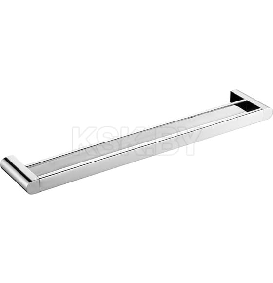 Вешалка для полотенец металлическая,прямоугольная,цвет хром. Bisk. Futura арт.02994 (02994) 