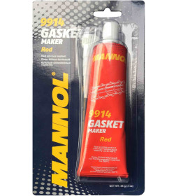 Жидкий герметик красный MANNOL Silicone-Gasket rot 85г.