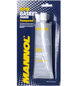 Жидкий герметик прозрачный MANNOL RTV Adhesive Sealant Blue 85г.