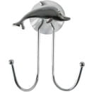 Крючок двойной металлический,цвет хром.Testrut.Дельфин арт.291317 (291317) 