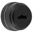 Выключатель 1 клав. тумблер О/У 10А черный Ретро Bylectrica (А1 10-2203 черный) 