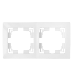 Рамка 2-я белый Уют Bylectrica