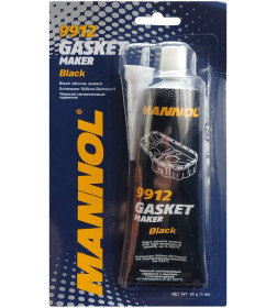 Жидкий герметик черный MANNOL Silicone-Gasket schwarz 85г.