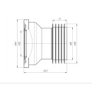 Труба фановая 120 W1218 АНИ пласт (W1218)