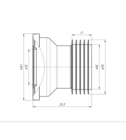 Труба фановая 120 W1218 АНИ пласт