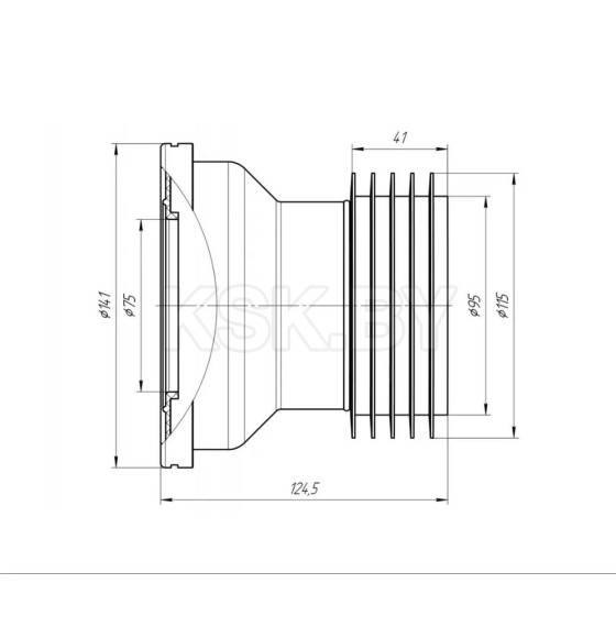 Труба фановая 120 W1218 АНИ пласт (W1218)