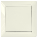 Выключатель 1 клав. с самовозвратом (скрытый, 10А) бежевый, Стиль, Byletrica (Bylectrica) (С1 10-896 бежевый) 