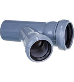 Тройник канализационный РосТурПласт РосТурПласт внутренний ПП 50/40х45° 