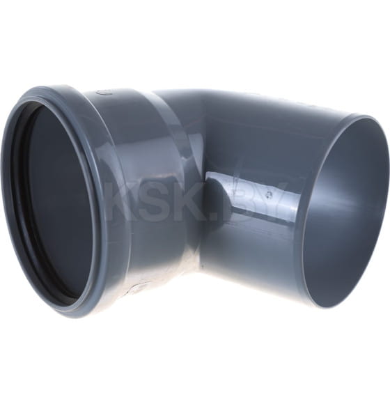 Отвод  канализационный РосТурПласт внутренний ПП 110/67° (36672) 
