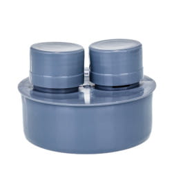 Клапан вакуумный РосТурПласт серый  Дн 110