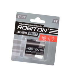 Батарейка  CR-P2 BL1 6V ROBITON PROFI