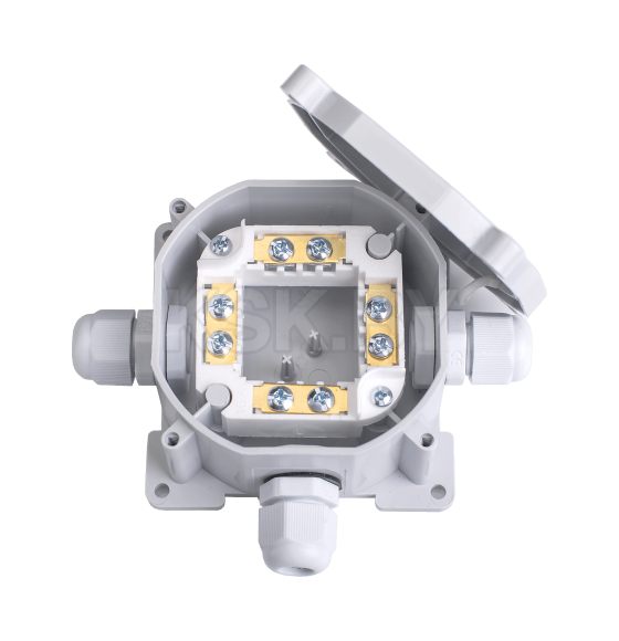 Коробка распаечная (монтажная) с клемными колодками 75,7х75,7х44,5 мм (3 ввода) IP67/УХЛ2 КМ-248 Bylectrica (КМ-248) 