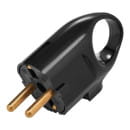 Вилка штепсельная с з/к черный Bylectrica В16-336 (В16-336 черный) 