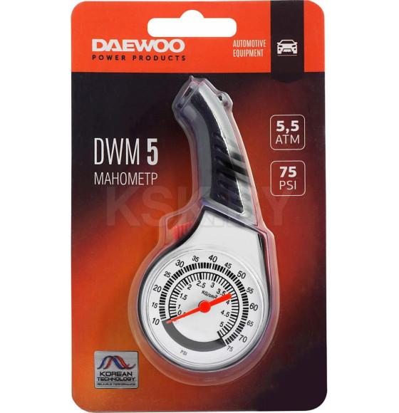 Манометр механический DAEWOO DW M5 (DWM5) 