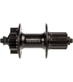 Втулка задняя Shimano Deore, M525A, 36 отверстий, 8/9 скоростей, QR, 6-болтов, черный