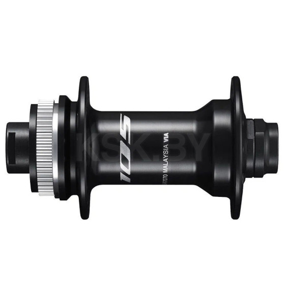 Втулка передняя Shimano 105, R7070, 32 отверстия, 10/11 скоростей, Center Lock, под полую ось 12 мм, OLD 100 мм, черный (8045) 