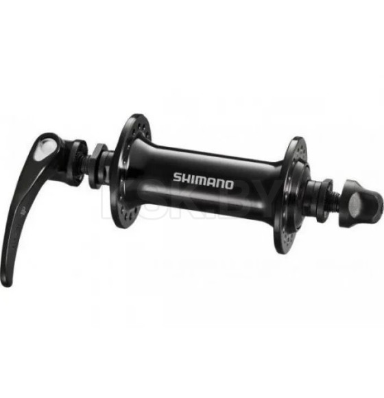 Втулка передняя Shimano RS300, 32 отверстия, QR 129 мм, черный (8047) 