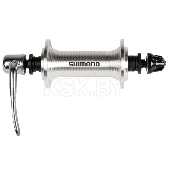 Втулка передняя Shimano TX500, v-br, 36 отверстий, QR, серебристый (8048) 