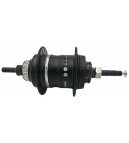 Втулка планетарная Shimano Nexus, 3D55, 32 отверстия, 3 скорости, Center Lock, 135x192.6 мм, чёрный