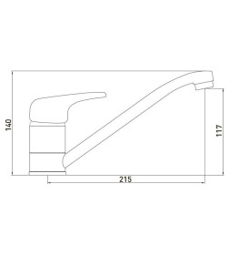 Смеситель для кухни Gross Aqua Optima, 3509511C-G0146